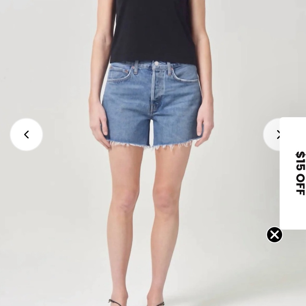 Agolde Parker Long Shorts - 30